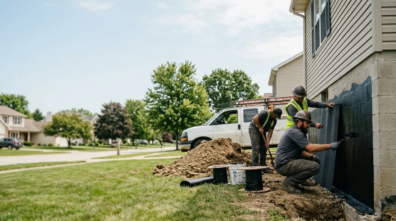 Basement Waterproofing in Albion, IL near me